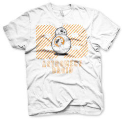 Hvid Star Wars BB-8 Astromech Droid T-Shirt