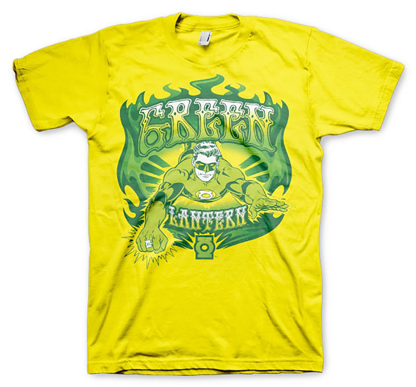 Gul Green Lantern Fire T-shirt