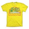 Gul Turtles Cowabunga! Distressed T-shirt