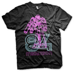 Sort Transformers Megatron Neon 84 T-shirt