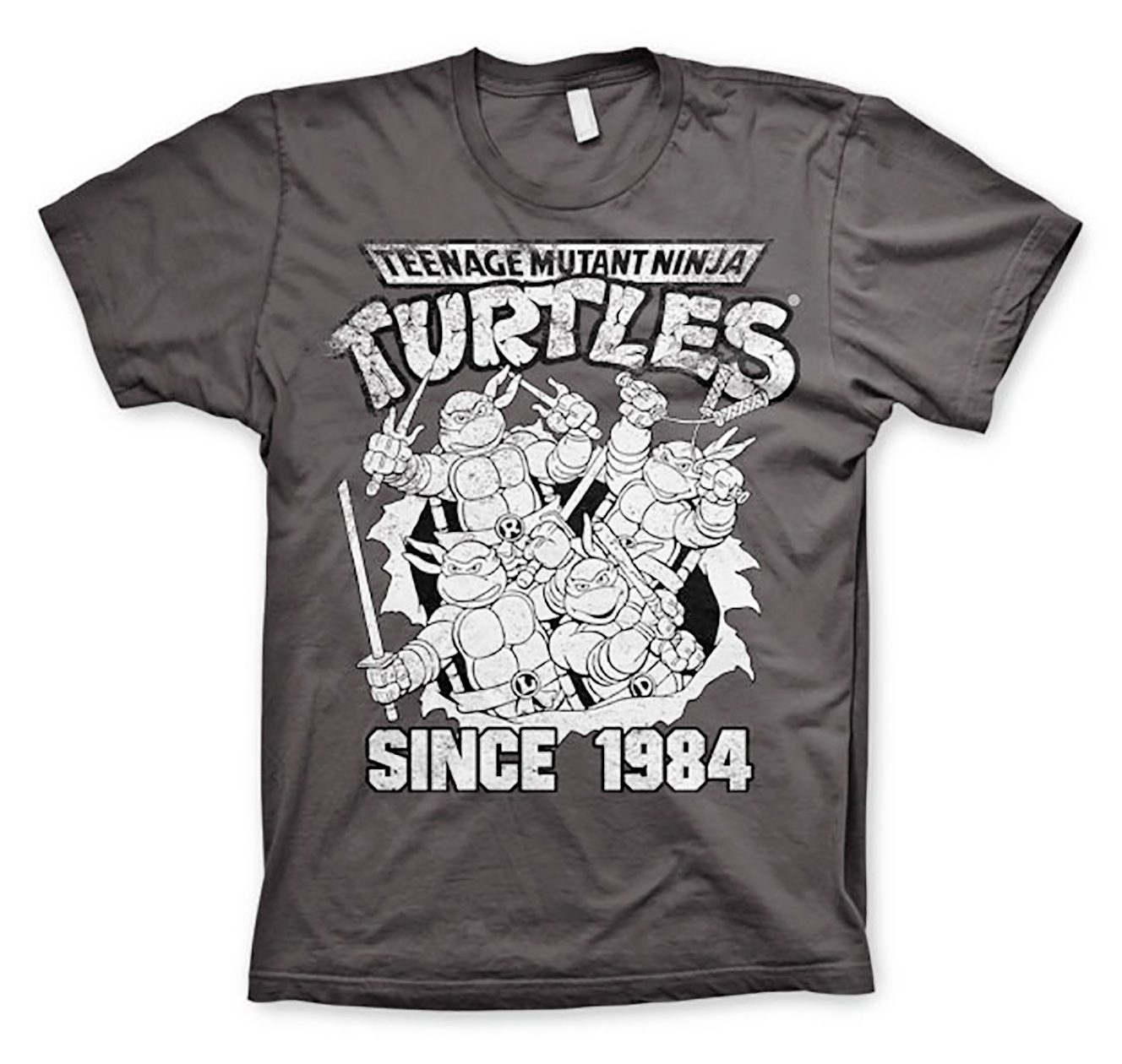 Koksgrå Turtles Since 1984 T-shirt