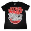 Sort Star Wars Millennium Falcon Børne T-Shirt