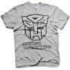 Grå Transformers Autobot Simple Logo T-shirt