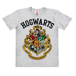 Grå Hogwarts Børne T-Shirt