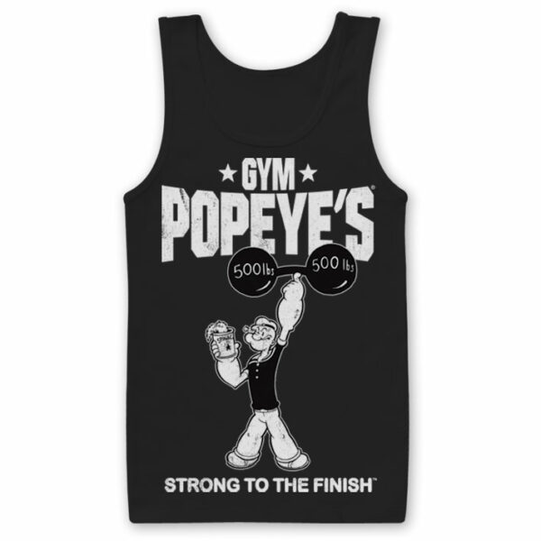 Sort Skipper Skræks Gym Tank Top