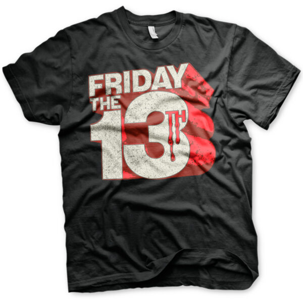 Sort Friday The 13th Block Logo T-shirt