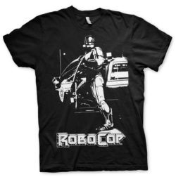 Sort RoboCop Poster T-shirt