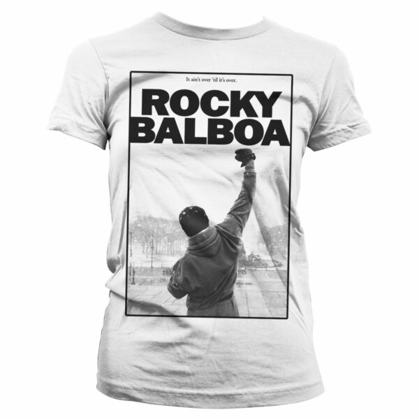 Hvid Rocky T-shirt til Damer