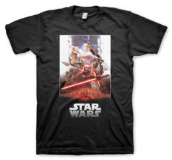 Sort Star Wars The Rise of Skywalker Poster T-shirt