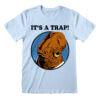 Baby Blue Star Wars Admiral Ackbar T-shirt