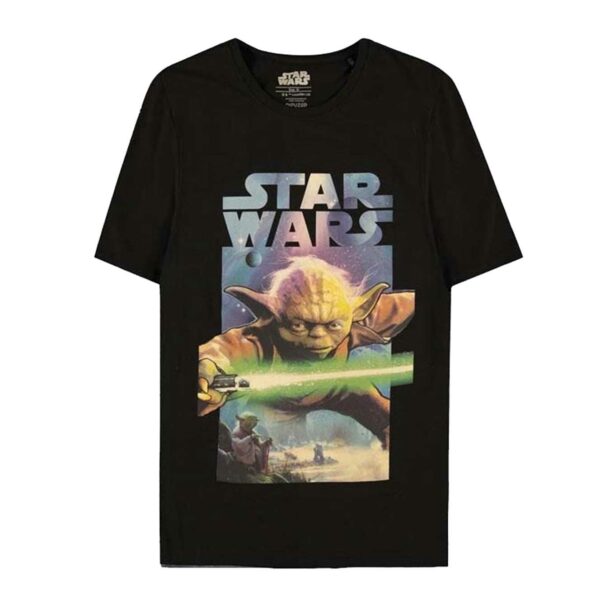 Sort Star Wars Yoda T-shirt