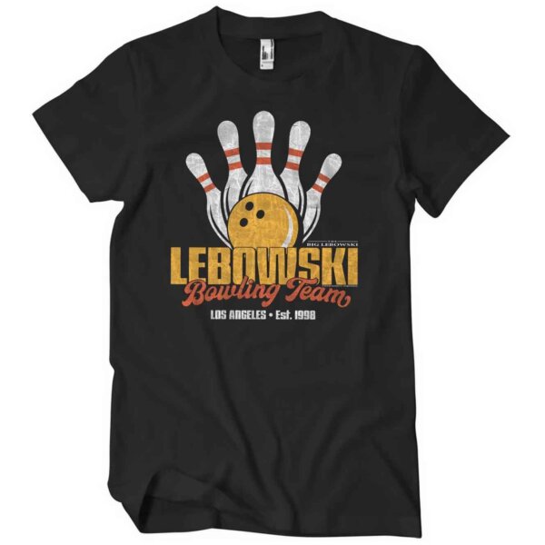 Sort The Big Lebowski Bowling Team T-shirt