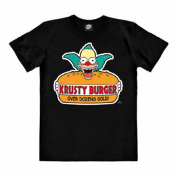 Sort Krusty Burger T-shirt