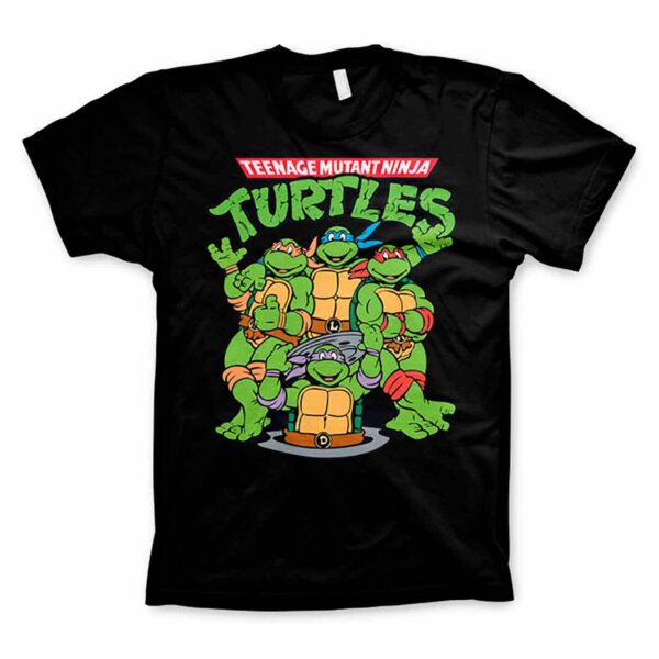 Sort Turtles Group T-shirt