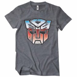 Mørk heather Transformers Autobot T-shirt