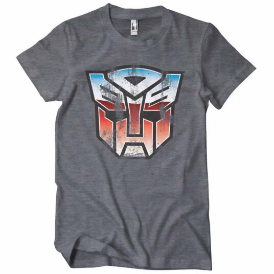 Mørk heather Transformers Autobot Logo T-shirt (Kopier)