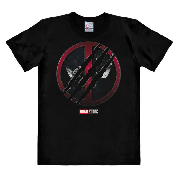 Sort Deadpool & Wolverine Premium Logo T-shirt